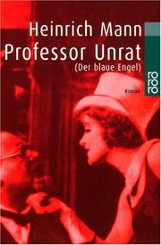 Cover of Professor Unrat by Heinrich Mann