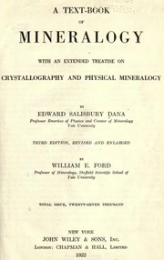 Cover of A text-book of mineralogy by Edward Salisbury Dana