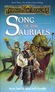 Front cover of Song of the Saurials by Kate Novak
