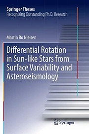 Front cover of Differential Rotation in Sun-like Stars from Surface Variability and Asteroseismology by Martin Bo Nielsen
