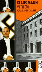 Cover of Mephisto by Klaus Mann