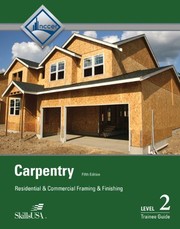 Cover of Carpentry Framing & Finish Level 2 Trainee Guide, Paperback by NCCER