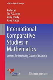 Cover of International Comparative Studies in Mathematics by Jinfa Cai
