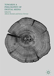 Front cover of Towards a Philosophy of Digital Media by Alberto Romele