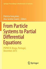 Front cover of From Particle Systems to Partial Differential Equations by Patrícia Gonçalves