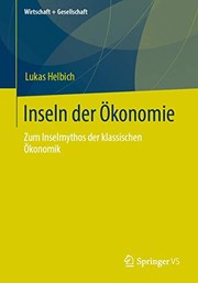 Cover of Inseln der Ökonomie by Lukas Helbich