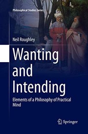 Cover of Wanting and Intending by Neil Roughley