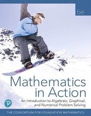 Front cover of Mathematics in action by Consortium for Foundation Mathematics