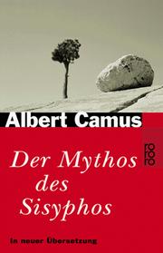 Front cover of Le mythe de Sisyphe by Albert Camus