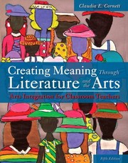Cover of Creating meaning through literature and the arts by Claudia E. Cornett