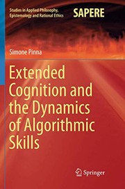 Front cover of Extended Cognition and the Dynamics of Algorithmic Skills by Simone Pinna