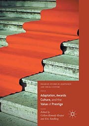 Cover of Adaptation, Awards Culture, and the Value of Prestige by Colleen Kennedy-Karpat