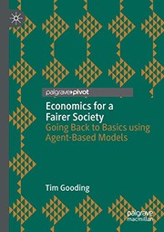 Cover of Economics for a Fairer Society by Tim Gooding
