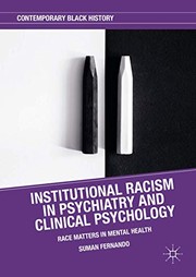 Cover of Institutional Racism in Psychiatry and Clinical Psychology by Suman Fernando