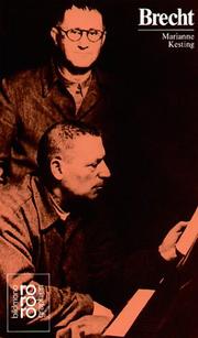 Front cover of Bertolt Brecht in Selbstzeugnissen und Bilddokumenten by Marianne Kesting