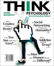 Cover of THINK Psychology, Second Canadian Edition by Abigail A. Baird