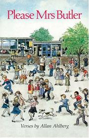 Cover of Please Mrs Butler by Allan Ahlberg
