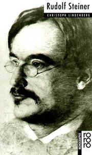 Cover of Rudolf Steiner by Christoph Lindenberg
