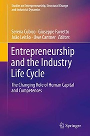 Front cover of Entrepreneurship and the Industry Life Cycle by Serena Cubico