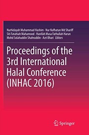 Front cover of Proceedings of the 3rd International Halal Conference by Nurhidayah Muhammad Hashim