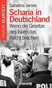 Front cover of Scharia in Deutschland by Sabatina James
