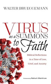 Cover of Virus as a Summons to Faith by Walter Brueggemann