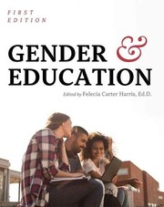 Front cover of Gender and Education by Felecia Carter Harris