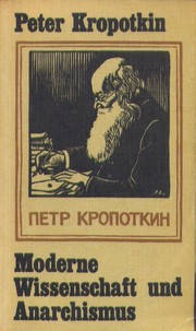 Cover of Science moderne et l’anarchie by Peter Kropotkin