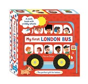 Cover of My First London Bus Cloth Book by Marion Billet