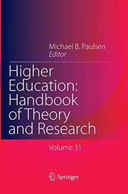 Cover of Higher Education by Michael B. Paulsen