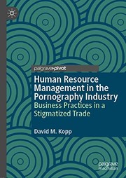 Front cover of Human Resource Management in the Pornography Industry by David M. Kopp