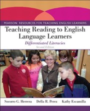 Front cover of Teaching Reading to English Language Learners by Socorro G. Herrera