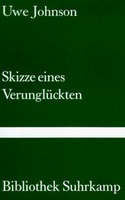 Cover of Skizze eines Verunglückten by Uwe Johnson