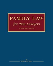 Front cover of Family Law for Non-Lawyers by Kerry Weil Tripp