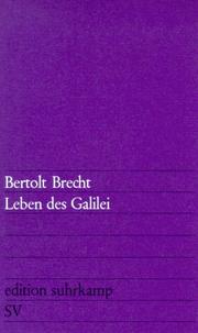 Front cover of Leben DES Galilei by Bertolt Brecht