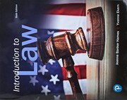 Cover of Introduction to Law by Joanne B. Hames