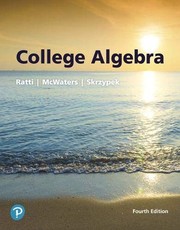 Cover of College algebra by J. S. Ratti