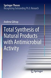 Front cover of Total Synthesis of Natural Products with Antimicrobial Activity by Andrew Giltrap