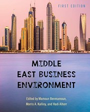 Cover of Middle East Business Environment by Mamoun Benmamoun