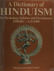 Front cover of A dictionary of Hinduism by Margaret Stutley