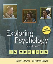 Cover of Exploring Psychology in Modules by David G. Myers