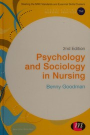 Front cover of Psychology and sociology in nursing by Benny Goodman