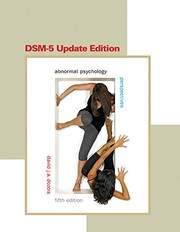 Cover of Abnormal Psychology by David J.A. Dozois