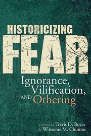 Cover of Historicizing Fear by Travis D. Boyce