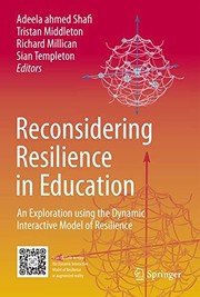 Front cover of Reconsidering Resilience in Education by Adeela ahmed Shafi