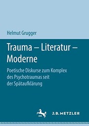 Cover of Trauma – Literatur – Moderne by Helmut Grugger