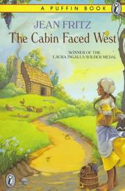 Cover of The Cabin Faced West by Jean Fritz