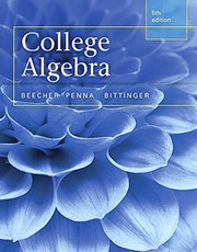 Front cover of College Algebra by Judith A. Beecher