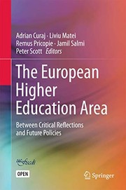 Cover of The European Higher Education Area by Adrian Curaj