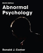 Cover of Abnormal Psychology by Ronald J. Comer